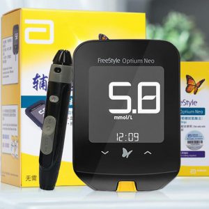 Abbott Freestyle keton miernik glukozy maszyna cukrzycowy cukier we krwi cukrzyca glukometr paski testowe 100 lancety insulina igła