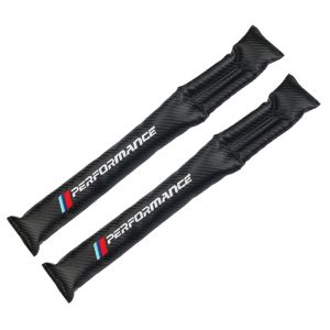 1 sztuk z włókna węglowego szczelne ochronna szczeliny w siedzeniach pokrowiec na samochód Pad dla BMW M mocy M3 M5 X1 X3 X5 X6 E46 E39 E36