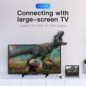 Baseus USB C HUB USB na Multi HDMI USB 3.0 RJ45 czytnik kart OTG Adapter USB Splitter dla MacBook Pro Air USB Dock typ C HUB