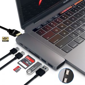 Mosible USB 3.1 type-c Hub na HDMI Adapter 4K Thunderbolt 3 USB C Hub z koncentratorem 3.0 TF czytnik kart SD PD dla MacBook Pro/Air 2020