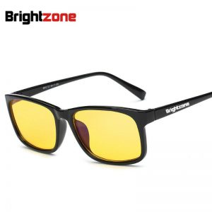 Brightzone okulary blokujące niebieskie światło komputerów mężczyźni kobiety Stop Eye Stain Sleep lepsza obrona promieniowanie komputer jazda nocą okulary gamingowe
