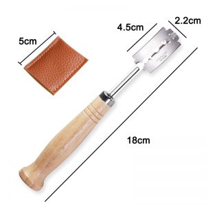 Ostrza ze stali nierdzewnej krajalnica do pieczywa dla tnąc punktacji ciasto chlebowe z 4 ostrzami AC889