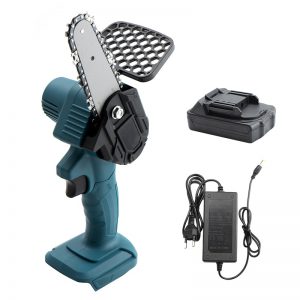 24V elektryczne piły mini-łańcuch przycinanie piła łańcuchowa bezprzewodowe drzewo ogrodowe logowanie przycinanie piła do cięcie drewna z baterią litową