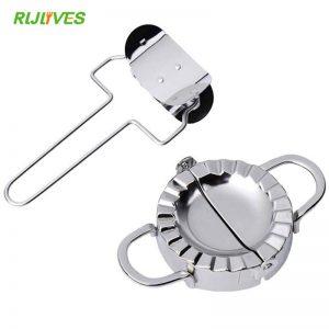 DIY forma do pierogów kluska Wrapper Cutter maszyna do robienia gotowanie narzędzie do pieczenia ciasta narzędzia kuchenne urządzenie do robienia pierogów