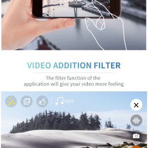 Visuo XS816 RC Drone 4K 1080P podwójny aparat WIFI FPV drony gest strzelanie profesjonalny dron do Selfie VS XS809HW XS809S E58 SG106