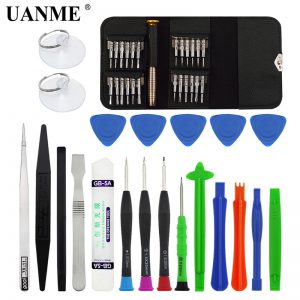 UANME 46 w 1 Torx śrubokręt zestaw narzędzi do naprawy telefonu komórkowego narzędzia ręczne dla IPhone telefon komórkowy Xiaomi Tablet PC mały zestaw zabawek