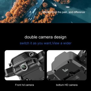 LS11 RC Drone 4K z kamerą HD 1080P Mini składany Dron FPV Wifi drony profesjonalny tryb trzymania quadcoptera podwójne aparaty zabawki chłopięce