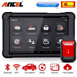 Ancel X6 skaner OBD2 skanowanie Bluetooth ABS poduszka powietrzna olej EPB DPF Reset OBD 2 skaner samochodowy czytnik kodów Auto narzędzie diagnostyczne do samochodów