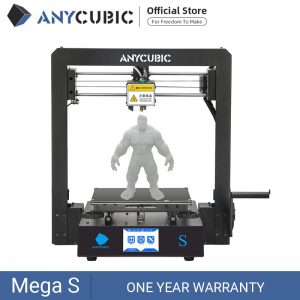 ANYCUBIC-drukarka 3D Mega S, nowa wersja i3, duży rozmiar, precyzyjne użycie TPU, z ekranem dotykowym, zestaw DIY