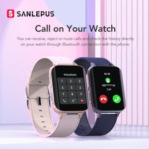SANLEPUS 2021 nowe połączenia Bluetooth inteligentny zegarek mężczyźni kobiety wodoodporny Smartwatch odtwarzacz MP3 dla OPPO Android Apple Xiaomi 2020