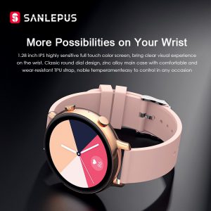 SANLEPUS 2020 inteligentny zegarek połączenia Bluetooth mężczyźni kobiety wodoodporny Smartwatch ekg PPG Fitness bransoletka dla androida Apple Samsung